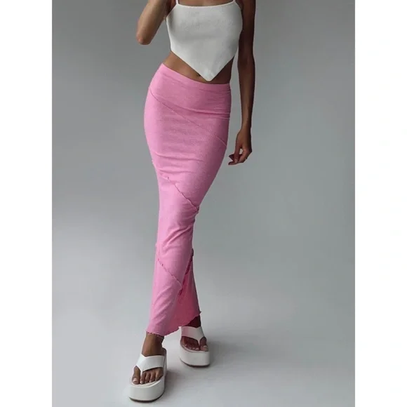 Princess Polly Oscar Maxi Skirt Hot Pint